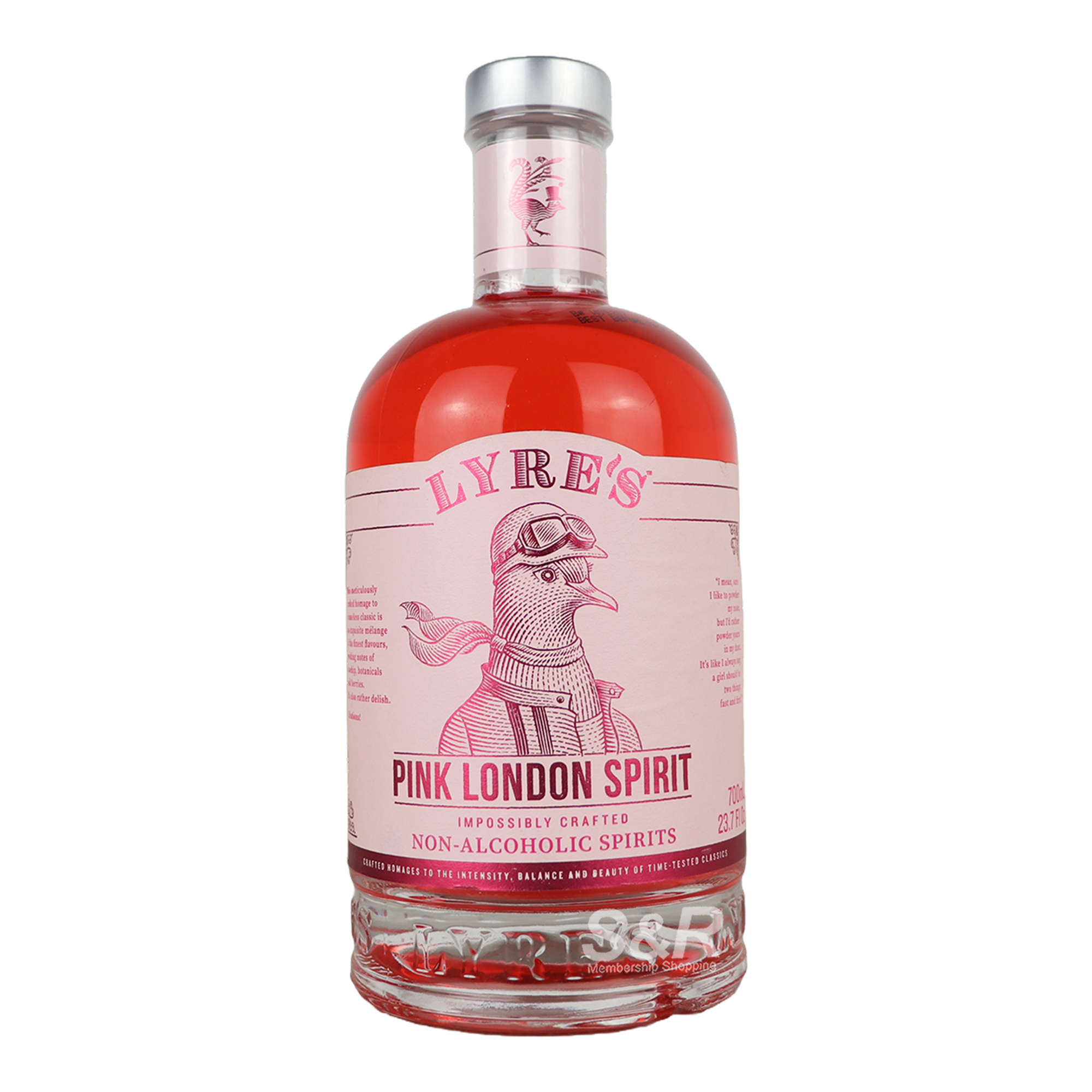 Lyre's Pink London Spirit Gin 700ml Lyre's Pink London Spirit Gin 700ml